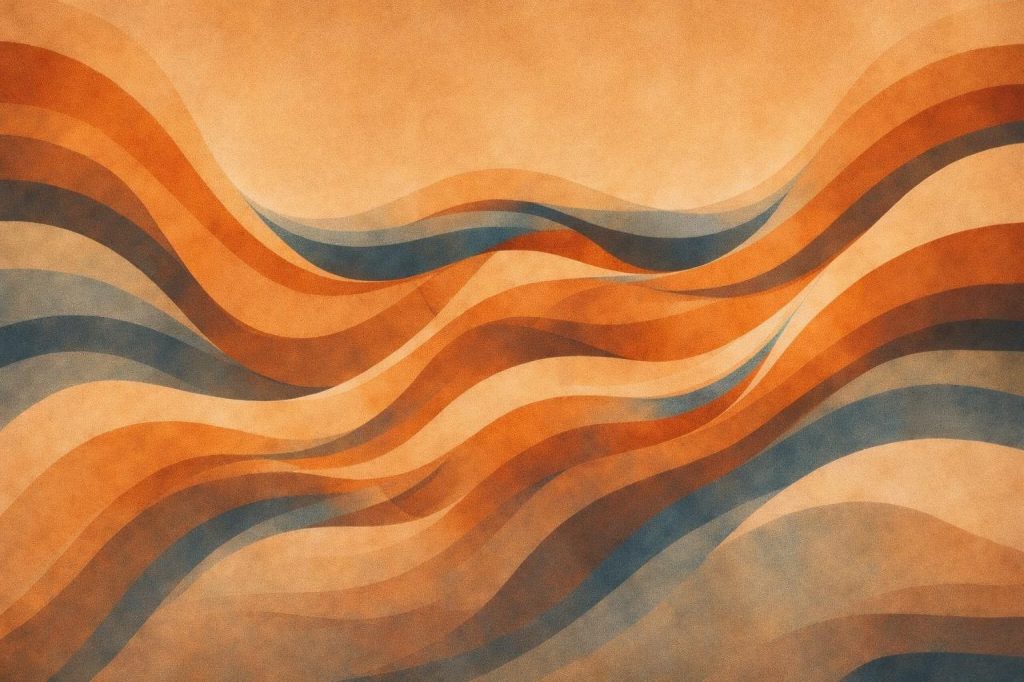 Fewer very light earthy abstract lines