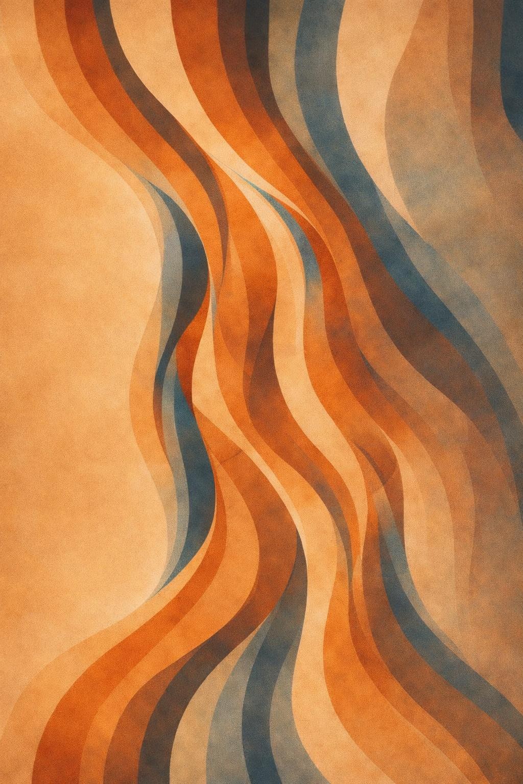 Fewer very light earthy abstract lines